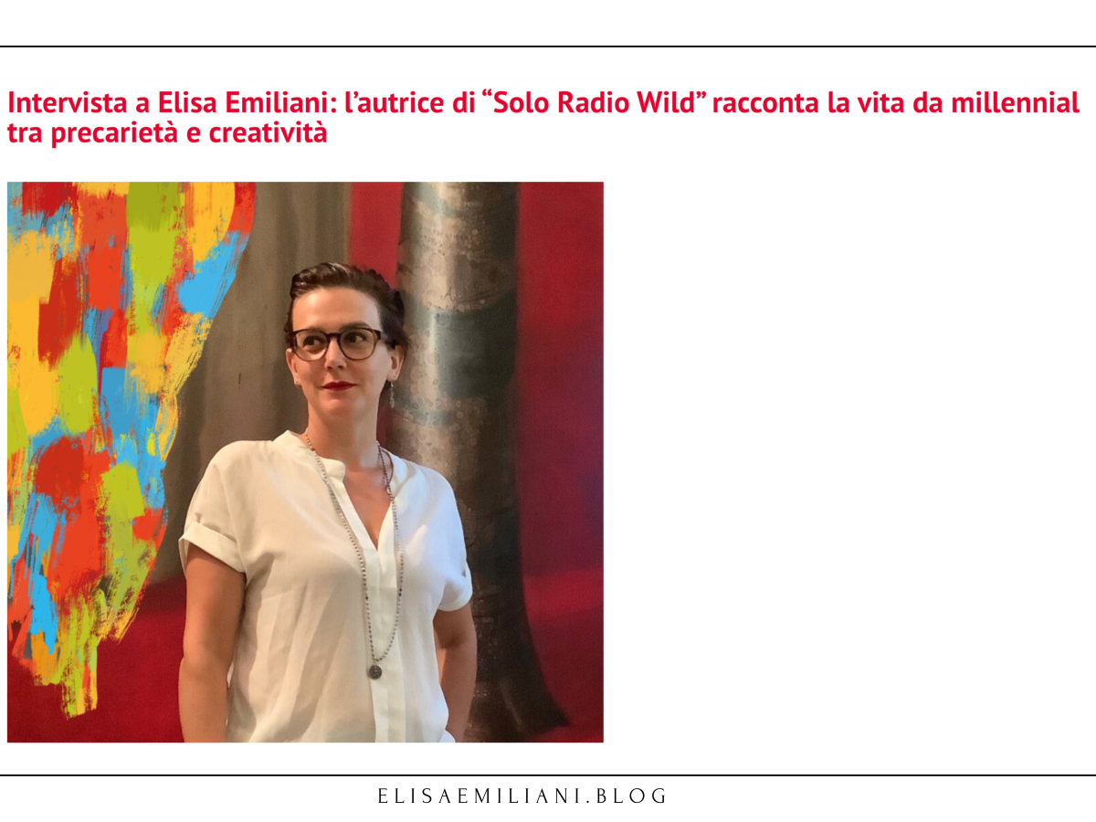 Un’intervista su millennial, Solo Radio Wild e&nbsp;Creatività!