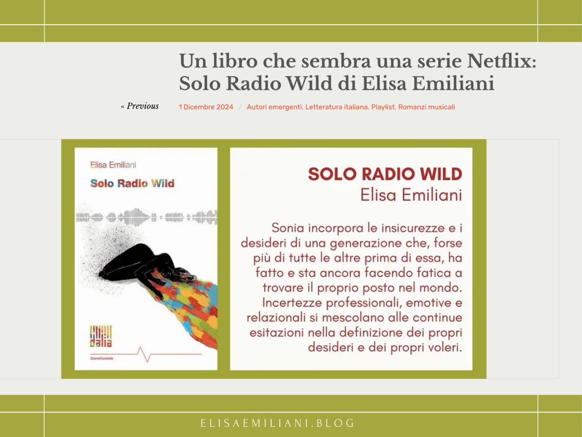 “Read and Play” e la colonna sonora del mio&nbsp;romanzo!